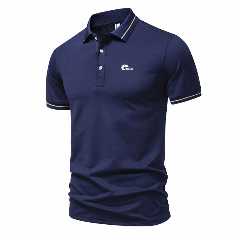 Fashion Casual Men'S Summer Sh – Polo Shirt Pique recenzja i cena