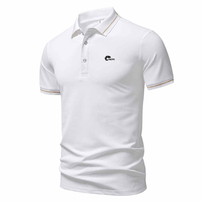 Fashion Casual Men'S Summer Sh – Polo Shirt Pique recenzja i cena