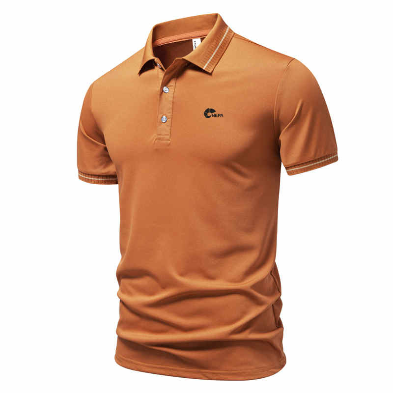 Fashion Casual Men'S Summer Sh – Polo Shirt Pique recenzja i cena